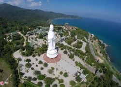 Bán đảo Sơn Trà - 'viên ngọc của Đà Nẵng' nhìn từ camera bay