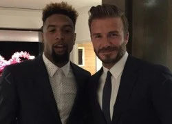 Beckham khoe ảnh chụp cùng&#8230; Beckham