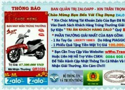 Bùng phát lừa trúng thưởng trên các mạng xã hội