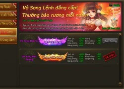 Code Vô Song Lệnh sắp gây bão trong Bách Chiến Vô Song