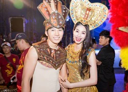 Dàn mẫu Việt lộng lẫy ở carnaval đường phố Quảng Bình