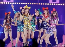 DVD concert với 8 thành viên của SNSD thống trị 3 BXH Nhật