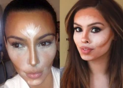 Học cách tạo khối mặt của Kim Kardashian