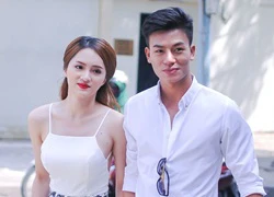 Hương Giang Idol diện áo yếm dự sự kiện cùng Hiếu Nguyễn