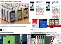 iPhone 5C giá rẻ hơn 3 triệu đồng tràn về Việt Nam