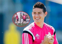 James Rodriguez khiến CR7 cuống cuồng bỏ chạy