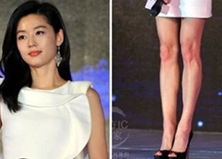 Jun Ji Hyun mất điểm với đôi chân xấu