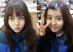 Kim So Hyun chụp ảnh selfie nhắng nhít trong hậu trường "School 2015"