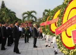 Lãnh đạo Đảng, Nhà nước viếng nghĩa trang Liệt sĩ thành phố