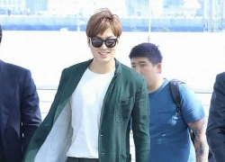 Lee Min Ho diện thời trang cực chất khi ở sân bay