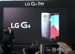 LG G4 ra mắt với mặt lưng bằng da, giá 600 USD