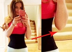 Lindsay Lohan bị nhạo báng khi photoshop... méo cả cầu thang