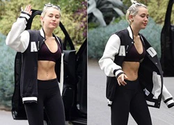 Miley Cyrus xuất hiện buồn bã hậu chia tay