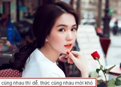 Ngọc Trinh: 'Ngủ với nhau thì dễ, thức cùng nhau mới khó'