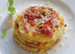 [Chế biến] - Pancake khoai tây đơn giản cho bữa sáng