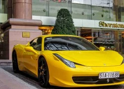 Siêu xe Ferrari 458 Italia tái xuất ở Sài Gòn