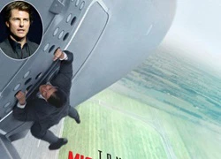 Tom Cruise sợ khiếp vía với cảnh đánh đu trên máy bay