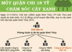 18,4 tỷ đồng và 1 năm chăm cây xanh cho quận