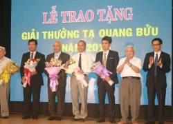 4 nhà khoa học xuất sắc nhận Giải thưởng Tạ Quang Bửu