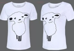 Áo thun nữ Sheep đáng yêu