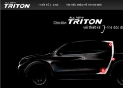 Bán tải Mitsubishi Triton chuẩn bị đến Việt Nam