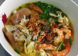 [Chế biến] - Bánh canh cua giò heo đổi vị ngày nóng