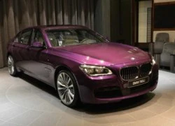 BMW 760Li bản đặc biệt màu tím mới