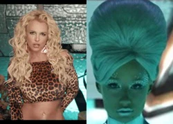 Britney được Iggy đưa lên sao Hỏa trong MV "củ chuối"