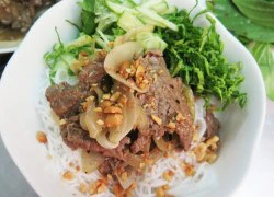 [Chế biến] - Bún thịt bò xào