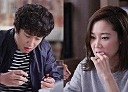 Cha Tae Hyun tô son môi, Gong Hyo Jin mặt đỏ hồng vì say rượu