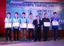 Đại học Bách khoa đứng đầu cuộc thi Olympic Toán