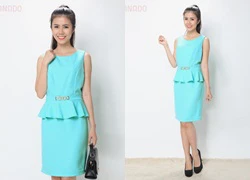 Đầm ôm Peplum sang trọng