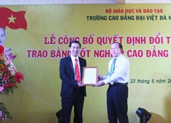 Đổi tên trường Cao đẳng Công nghệ và Kinh doanh Việt Tiến thành Cao đẳng Đại Việt Đà Nẵng