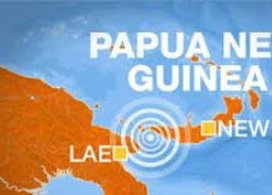 Động đất 7,5 độ richter tại Papua New Guinea