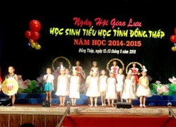 Đồng Tháp: Sôi nổi &#8220;Ngày Hội giao lưu học sinh tiểu học&#8221;