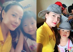 Dương Yến Ngọc đi làm việc thiện sau ly hôn