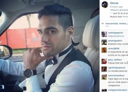 Falcao khoe tóc mới siêu bảnh trước ngày rời M.U