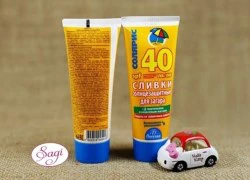 Floresan SPF 40: Kem chống nắng mỏng mịn, giá mềm từ Nga