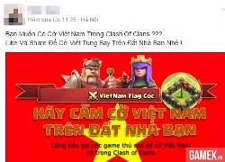 Game thủ Việt kêu gọi cắm cờ Tổ Quốc trong game