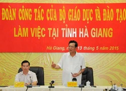 Hà Giang cần phát huy thành tựu giáo dục mũi nhọn