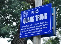 Hà Nội không lấy tên danh nhân đặt cho ngõ, ngách