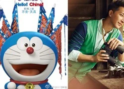 Hàn Canh lồng tiếng và hát ca khúc chủ đề trong "Doraemon 3D"