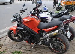 Hàng chục môtô Pkl của hội Naked Rider tụ hội tại Hà Nội