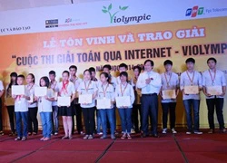 Vinh danh gần 2.000 học sinh giỏi toán đoạt giải cuộc thi Violympic