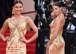 Irina Shayk khoe chân trên thảm đỏ Cannes