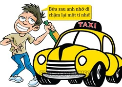 Khi bợm nhậu đi taxi