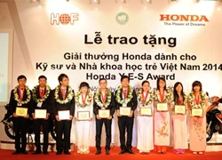 Khởi động giải thưởng khoa học công nghệ Honda Y-E-S 2015