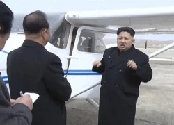 Lãnh đạo Kim Jong-un lái máy bay tự sản xuất trong nước