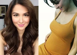 Marian Rivera hạnh phúc đăng ảnh chụp bụng bầu