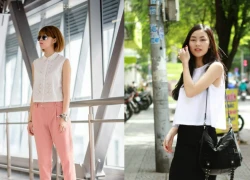 Mix crop top sành điệu cho quý cô công sở